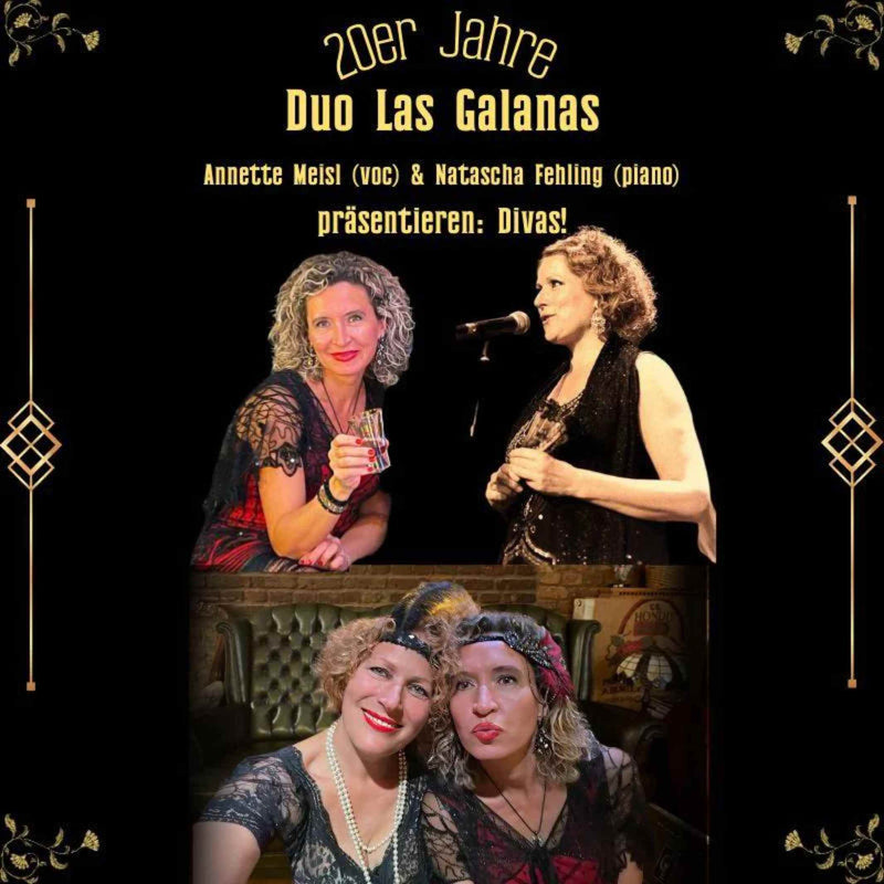 Privatevent 20er Jahre Duo Las Galanas Konzert & Party