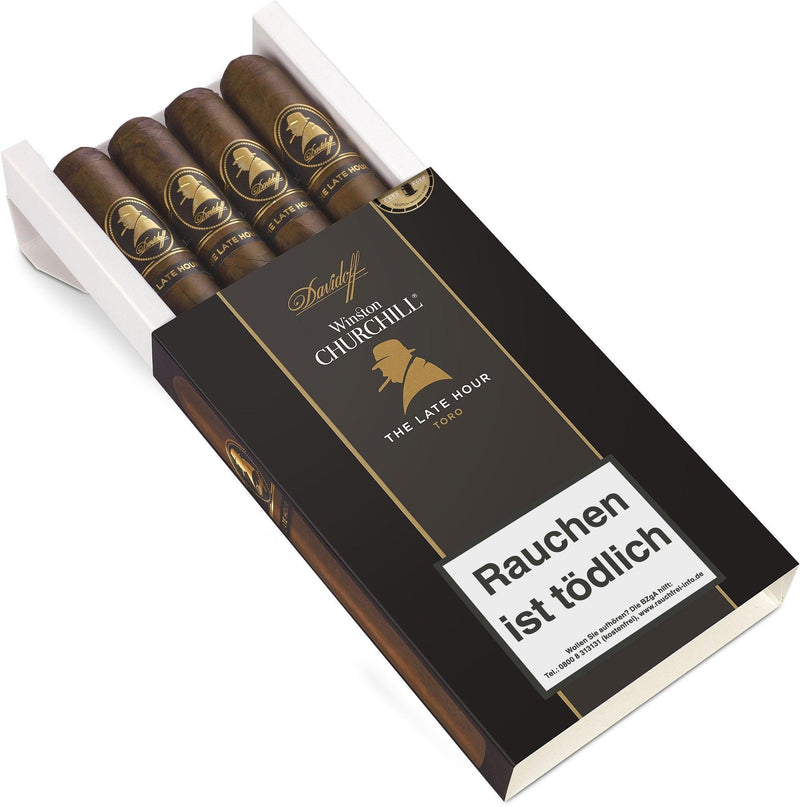 Davidoff Winston Churchill The Late Hour - Toro - LA GALANA - LA GALANA - Zigarre - Zigarren - Zigarren kaufen - Zigarrendreherin | Zigarrendreher | Zigarrenmanufaktur | Tabakgeschäft