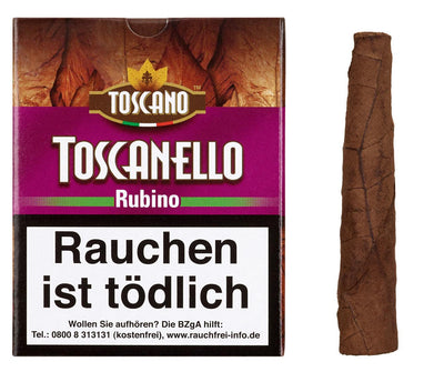 Toscano - Rubino 5er Packung - LA GALANA - LA GALANA - Zigarre - Zigarren - Zigarren kaufen - Zigarrendreherin | Zigarrendreher | Zigarrenmanufaktur | Tabakgeschäft