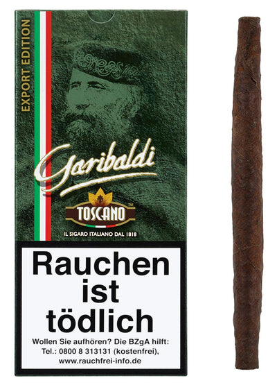 Toscano - Garibaldi 5er Packung - LA GALANA - LA GALANA - Zigarre - Zigarren - Zigarren kaufen - Zigarrendreherin | Zigarrendreher | Zigarrenmanufaktur | Tabakgeschäft