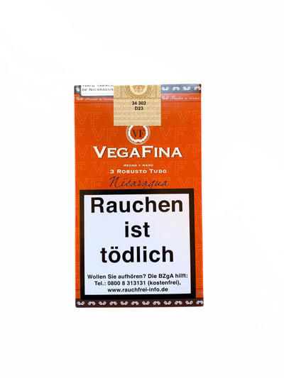 VegaFina Nicaragua Robusto Tubos - 3er Packung - LA GALANA - LA GALANA - Zigarre - Zigarren - Zigarren kaufen - Zigarrendreherin | Zigarrendreher | Zigarrenmanufaktur | Tabakgeschäft