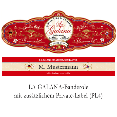 10 Stück Private-Label PL4 - LA GALANA - LA GALANA - Zigarre - Zigarren - Zigarren kaufen - Zigarrendreherin | Zigarrendreher | Zigarrenmanufaktur | Tabakgeschäft