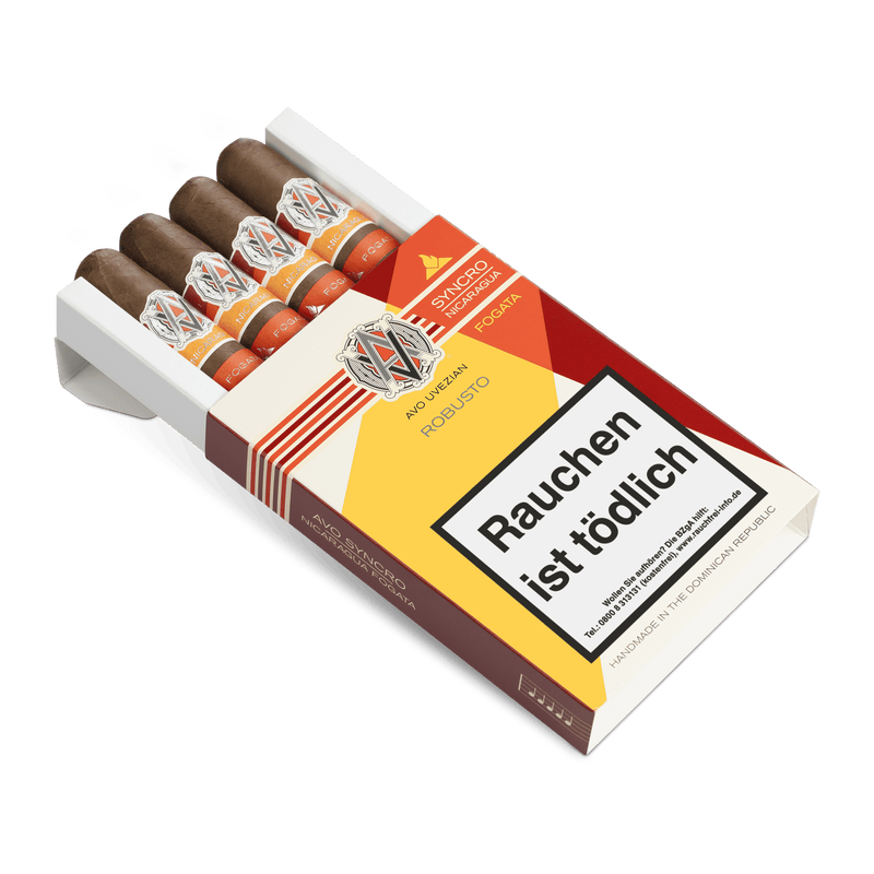 Avo Syncro Nicaragua Fogata Robusto - LA GALANA - LA GALANA - Zigarre - Zigarren - Zigarren kaufen - Zigarrendreherin | Zigarrendreher | Zigarrenmanufaktur | Tabakgeschäft