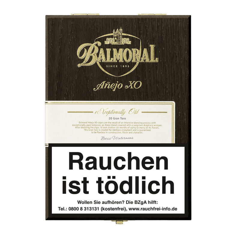 Balmoral - Añejo XO Gran Toro - LA GALANA - LA GALANA - Zigarre - Zigarren - Zigarren kaufen - Zigarrendreherin | Zigarrendreher | Zigarrenmanufaktur | Tabakgeschäft