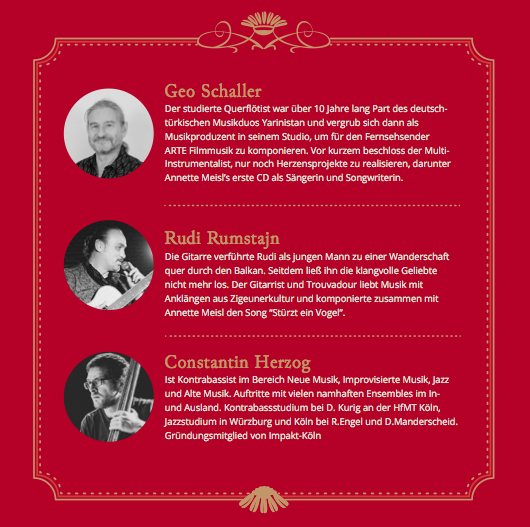 CD Annette Meisl: Carmen 5.0 - LA GALANA - LA GALANA - Zigarre - Zigarren - Zigarren kaufen - Zigarrendreherin | Zigarrendreher | Zigarrenmanufaktur | Tabakgeschäft