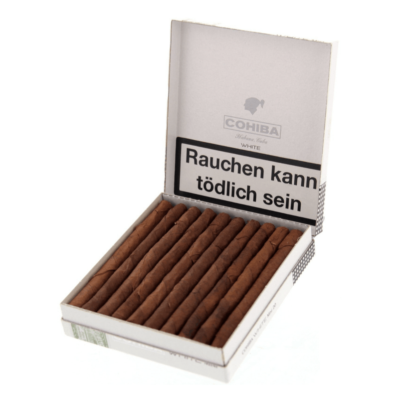Cohiba - White Mini 20 - LA GALANA - LA GALANA - Zigarre - Zigarren - Zigarren kaufen - Zigarrendreherin | Zigarrendreher | Zigarrenmanufaktur | Tabakgeschäft