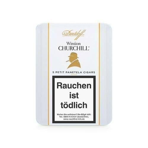Davidoff Winston Churchill - Petit Panetelas - LA GALANA - LA GALANA - Zigarre - Zigarren - Zigarren kaufen - Zigarrendreherin | Zigarrendreher | Zigarrenmanufaktur | Tabakgeschäft