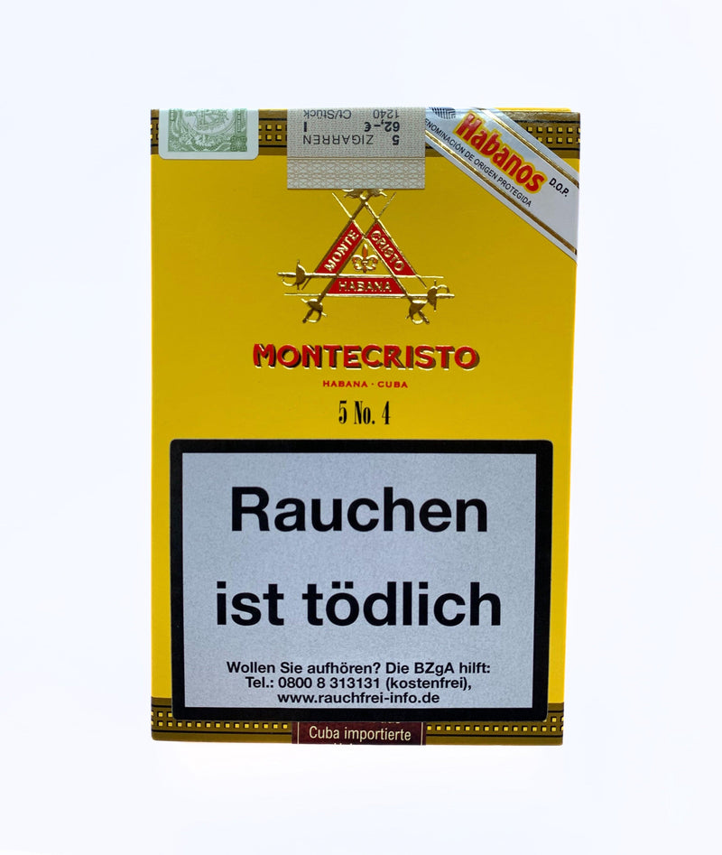 Montecristo - No. 4 - LA GALANA - LA GALANA - Zigarre - Zigarren - Zigarren kaufen - Zigarrendreherin | Zigarrendreher | Zigarrenmanufaktur | Tabakgeschäft