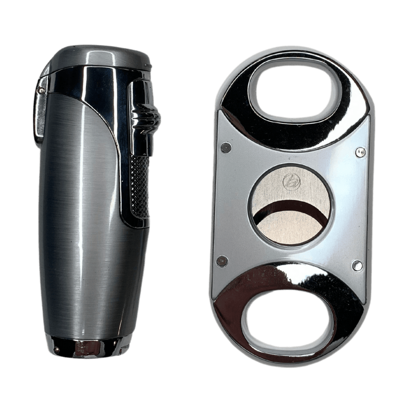 SKY 3-Flammen Jetflamme mit Zigarrenabschneider - LA GALANA - LA GALANA - Zigarre - Zigarren - Zigarren kaufen - Zigarrendreherin | Zigarrendreher | Zigarrenmanufaktur | Tabakgeschäft