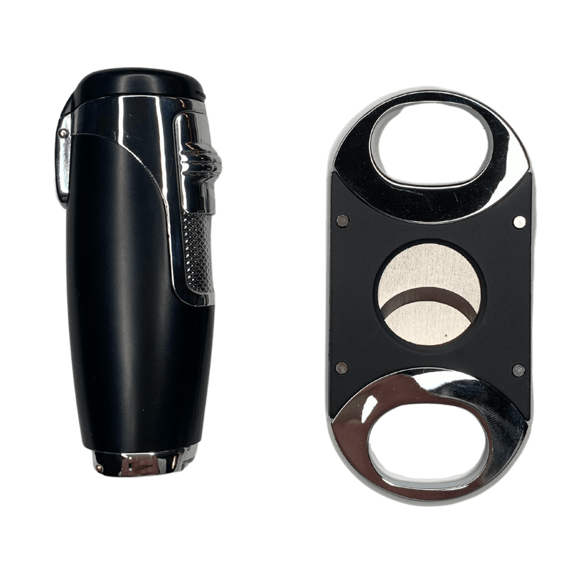 SKY 3-Flammen Jetflamme mit Zigarrenabschneider - LA GALANA - LA GALANA - Zigarre - Zigarren - Zigarren kaufen - Zigarrendreherin | Zigarrendreher | Zigarrenmanufaktur | Tabakgeschäft