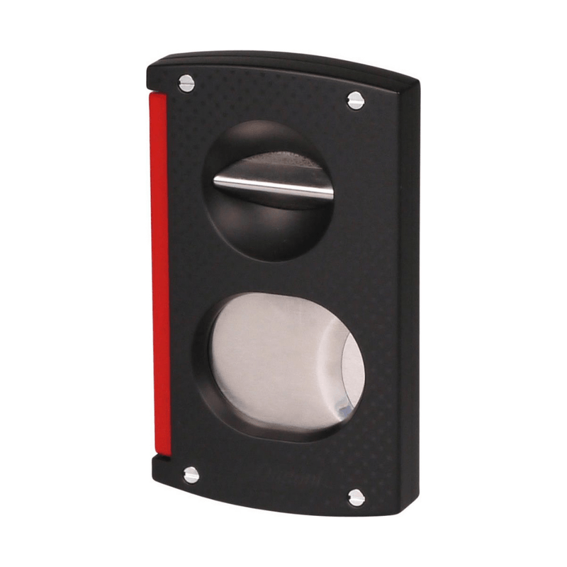 Zigarrenabschneider - Dupont Doppelklinge + V-Cut Schwarz - LA GALANA - LA GALANA - Zigarre - Zigarren - Zigarren kaufen - Zigarrendreherin | Zigarrendreher | Zigarrenmanufaktur | Tabakgeschäft