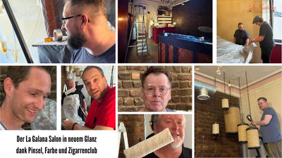 Der La Galana Salon in neuem Glanz – dank Pinsel, Farbe und Zigarrenclub