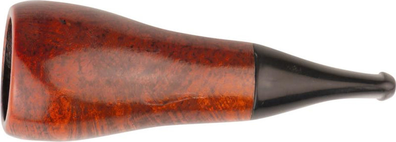 Zigarrenspitze Bruyere orange/black 20mm Bohrung mit Stoffbeutel