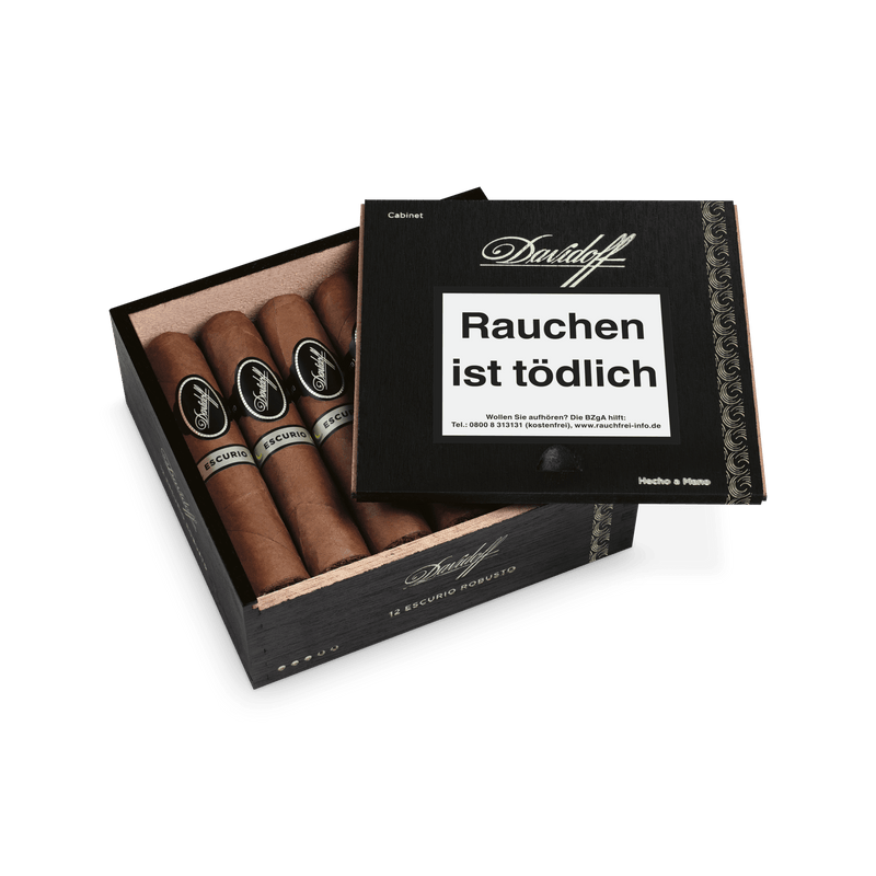 Davidoff - Escurio Robusto - LA GALANA - LA GALANA - Zigarre - Zigarren - Zigarren kaufen - Zigarrendreherin | Zigarrendreher | Zigarrenmanufaktur | Tabakgeschäft