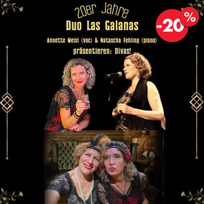 Privatevent 20er Jahre Duo Las Galanas Konzert & Party