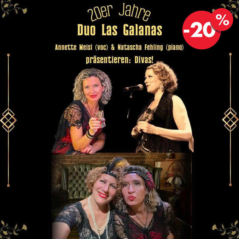 Privatevent 20er Jahre Duo Las Galanas Konzert & Party