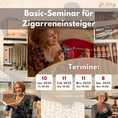 Basic-Seminar für Zigarreneinsteiger - Geschenk - Geschäftspartner - Firmen