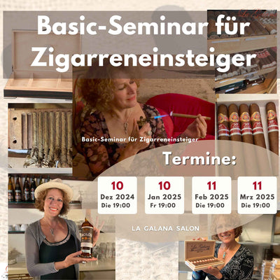 Basic-Seminar für Zigarreneinsteiger - Geschenk - Geschäftspartner - Firmen