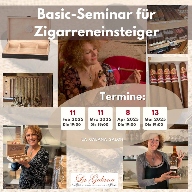 Basic-Seminar für Zigarreneinsteiger - Geschenk - Geschäftspartner - Firmen