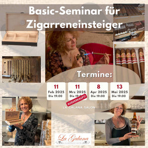 Basic-Zigarren-Seminar: Lernen Sie alles über Herstellung, Lagerung und Genuss von Premium-Zigarren.