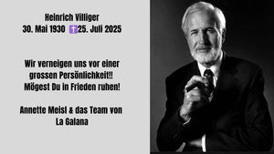 edenkbild für Heinrich Villiger (1930–2025) – Nachruf von Annette Meisl und dem Team von La Galana für die große Persönlichkeit der Zigarrenwelt