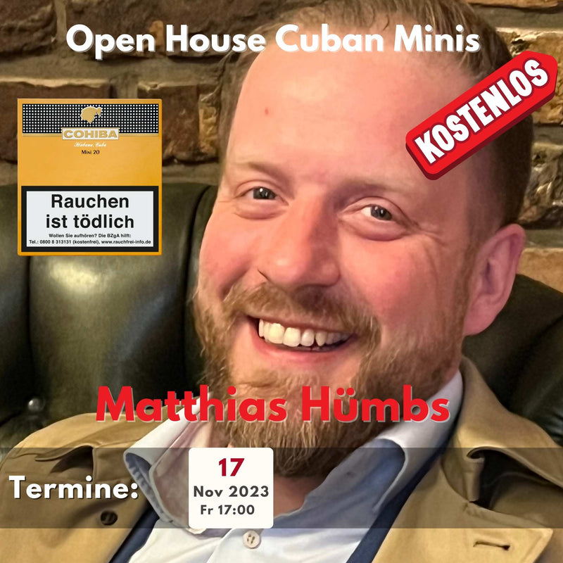 Open House Cuban Minis mit Matthias Hümbs