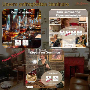 zigarrenrollseminar zigarrenseminar rum-tasting rum degustation