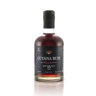 Rumbuddy Guyana Diamond Rum 15YO 2008 – 2023 | Erstes Release | 0.5L