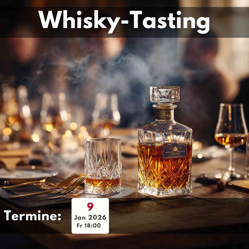 Exklusives Whisky & Zigarren Pairing im La Galana Salon. Entdecken Sie schottische & irische Whiskys mit handgerollten Premium-Zigarren. Jetzt Platz sichern!