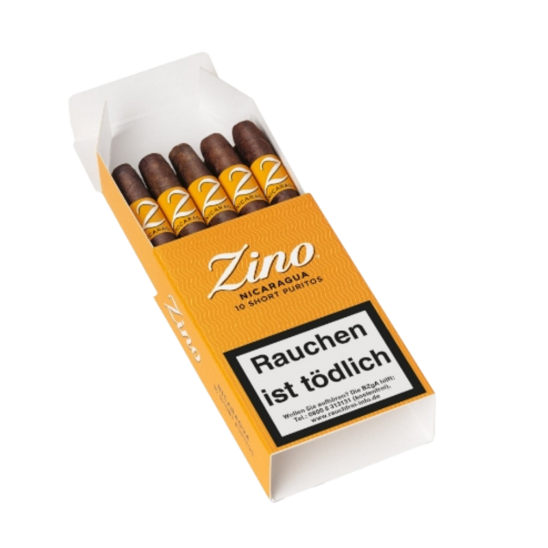 Zino Nicaragua Short Puritos Kiste 10er Pack