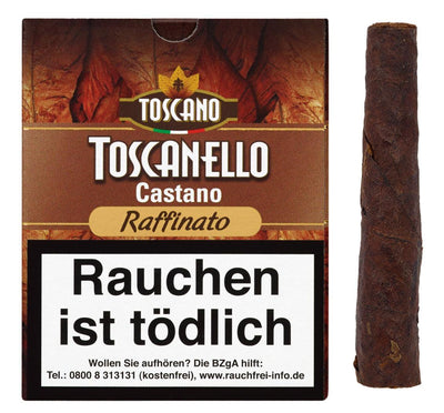 Toscanello Castano Raffinato 5er Packung - LA GALANA - LA GALANA - Zigarre - Zigarren - Zigarren kaufen - Zigarrendreherin | Zigarrendreher | Zigarrenmanufaktur | Tabakgeschäft