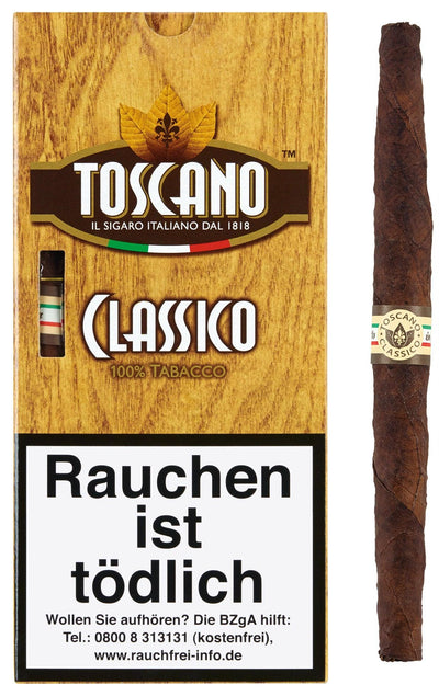 Toscano - Classico 5er Packung - LA GALANA - LA GALANA - Zigarre - Zigarren - Zigarren kaufen - Zigarrendreherin | Zigarrendreher | Zigarrenmanufaktur | Tabakgeschäft