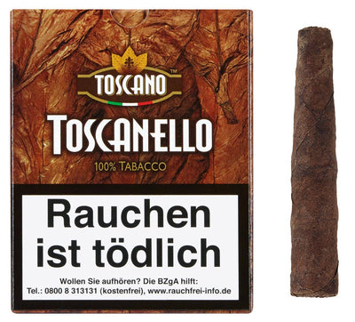 Toscano - Toscanello 5er Packung - LA GALANA - LA GALANA - Zigarre - Zigarren - Zigarren kaufen - Zigarrendreherin | Zigarrendreher | Zigarrenmanufaktur | Tabakgeschäft