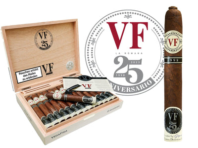 VegaFina 1998 25 Aniversario - LA GALANA - LA GALANA - Zigarre - Zigarren - Zigarren kaufen - Zigarrendreherin | Zigarrendreher | Zigarrenmanufaktur | Tabakgeschäft