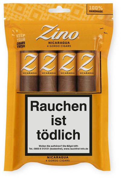 Zino Nicaragua - Gordo 4er Pack - LA GALANA - LA GALANA - Zigarre - Zigarren - Zigarren kaufen - Zigarrendreherin | Zigarrendreher | Zigarrenmanufaktur | Tabakgeschäft
