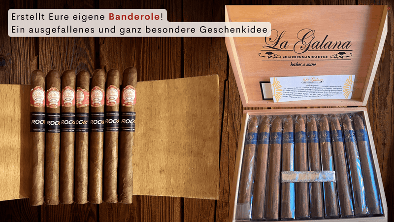 3, 10, 25 Stück Private-Label PL4 - LA GALANA - LA GALANA - Zigarre - Zigarren - Zigarren kaufen - Zigarrendreherin | Zigarrendreher | Zigarrenmanufaktur | Tabakgeschäft