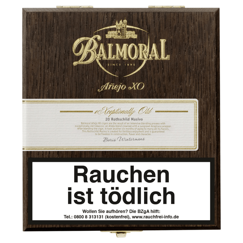 Balmoral - Añejo XO Rothschild Masivo - LA GALANA - LA GALANA - Zigarre - Zigarren - Zigarren kaufen - Zigarrendreherin | Zigarrendreher | Zigarrenmanufaktur | Tabakgeschäft