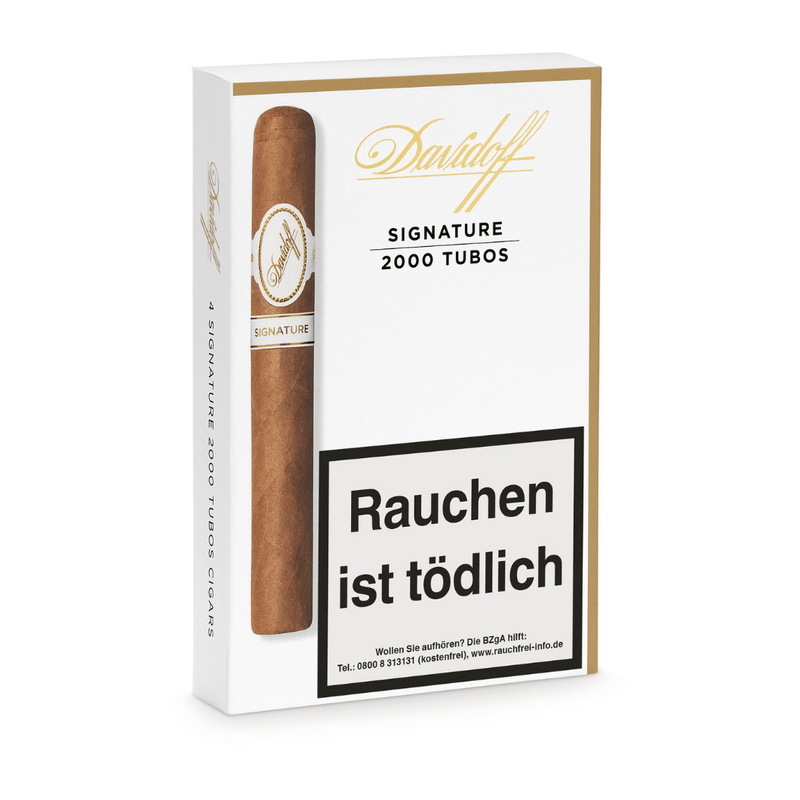 Davidoff - Signature No. 2000 Tubos - LA GALANA - LA GALANA - Zigarre - Zigarren - Zigarren kaufen - Zigarrendreherin | Zigarrendreher | Zigarrenmanufaktur | Tabakgeschäft