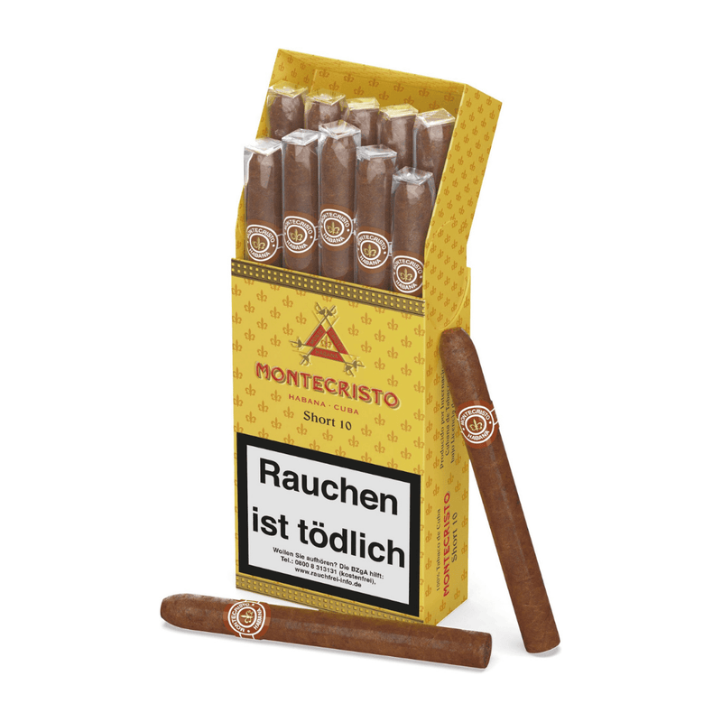 Montecristo - Short 10 - LA GALANA - LA GALANA - Zigarre - Zigarren - Zigarren kaufen - Zigarrendreherin | Zigarrendreher | Zigarrenmanufaktur | Tabakgeschäft