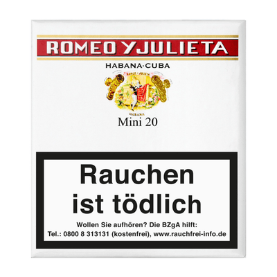 Romeo y Julieta - Mini 20 - LA GALANA - LA GALANA - Zigarre - Zigarren - Zigarren kaufen - Zigarrendreherin | Zigarrendreher | Zigarrenmanufaktur | Tabakgeschäft
