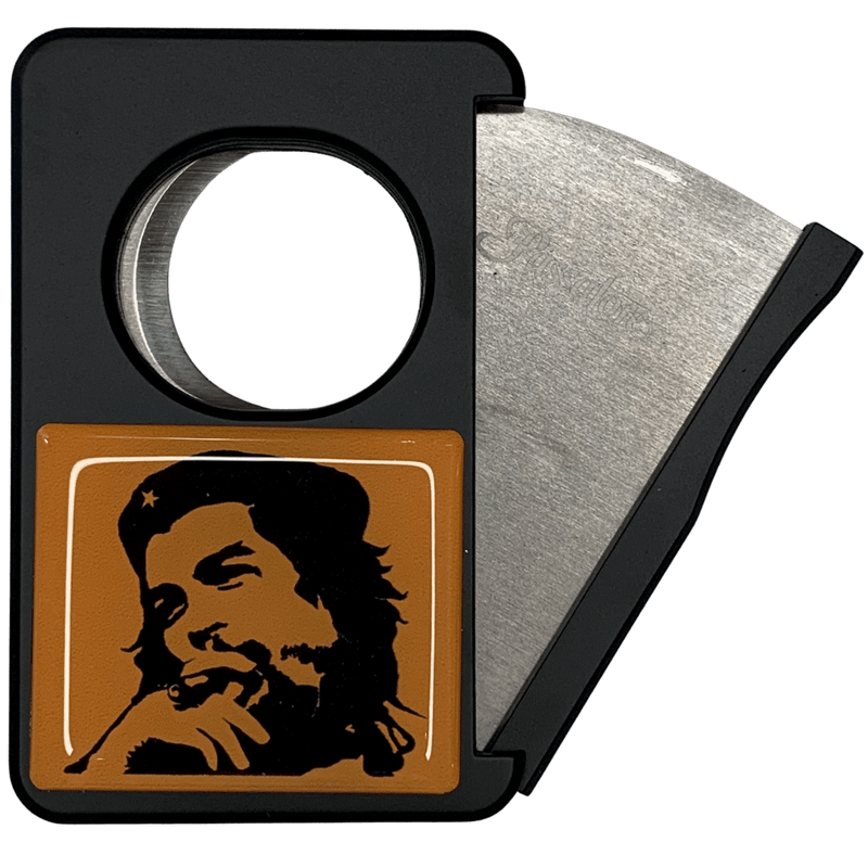 Zigarrenabschneider mit seitlichem Drücker - Che Guevara - PASSATORE Chrom - LA GALANA - LA GALANA - Zigarre - Zigarren - Zigarren kaufen - Zigarrendreherin | Zigarrendreher | Zigarrenmanufaktur | Tabakgeschäft